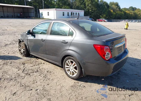 2013 Chevrolet Sonic Lt Auto z USA, uszkodzony, nr VIN 1G1JC5SH7D4172092